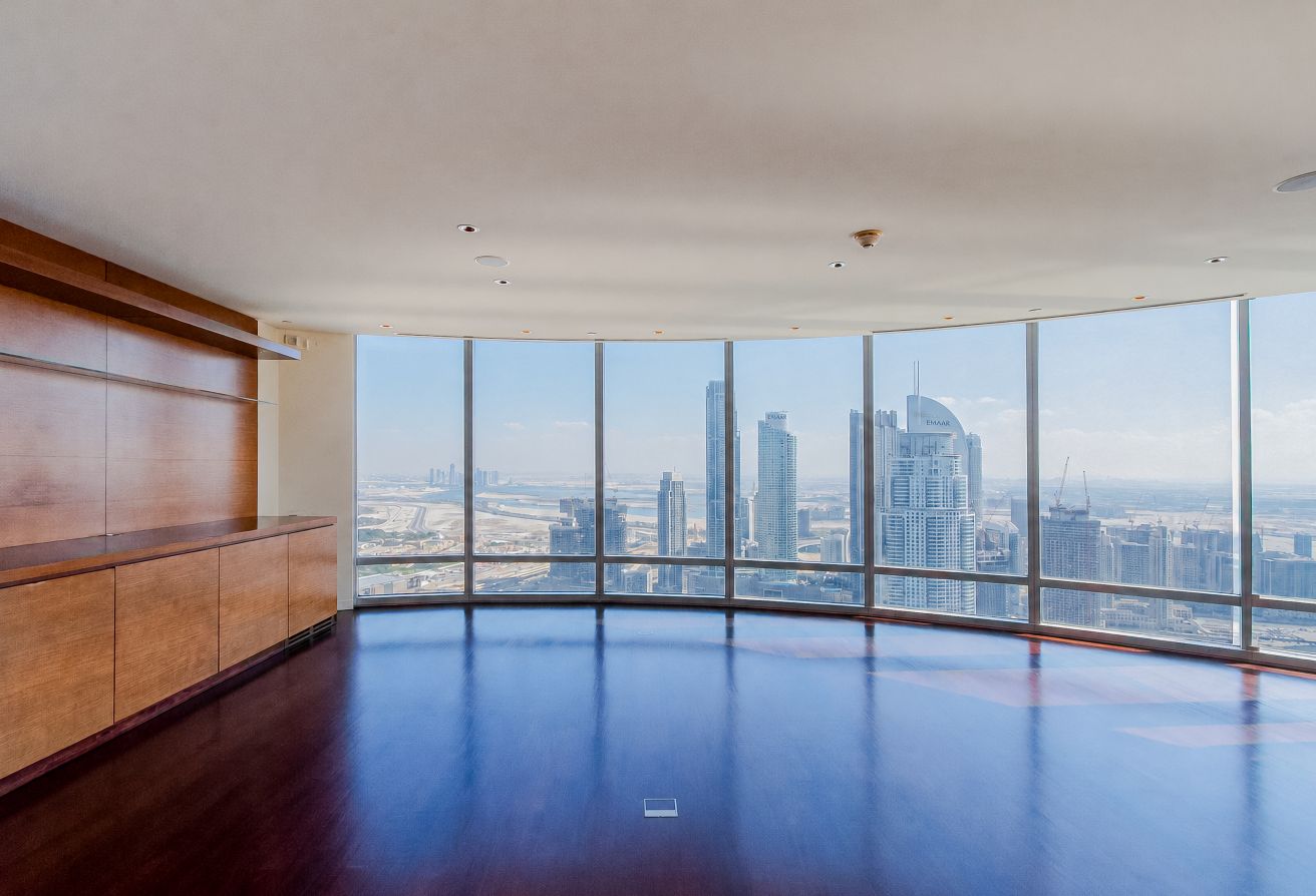 Type F · two bedrooms · full fountain view