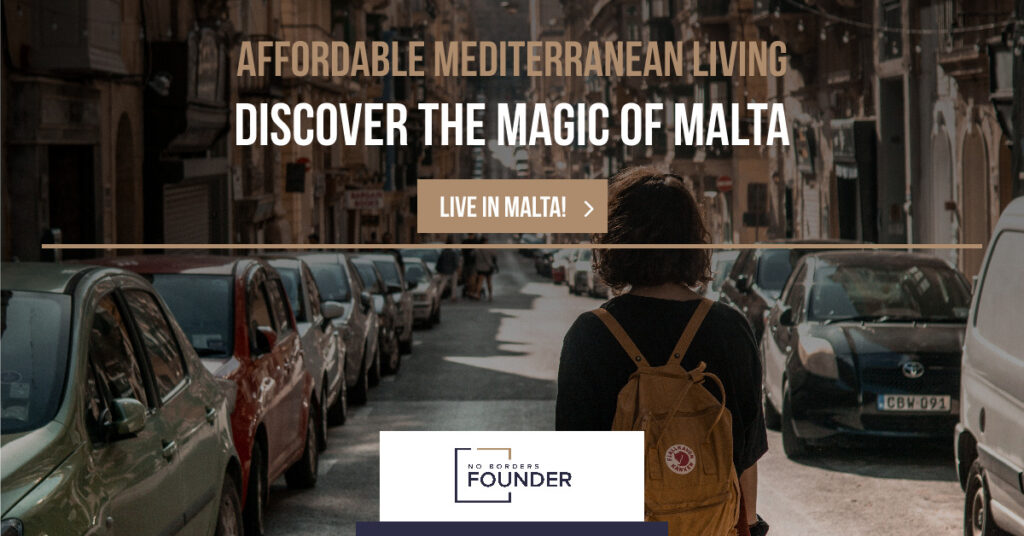 Cost of Living in Malta Guide - No Borders Founder